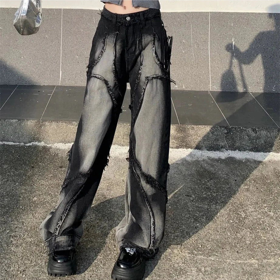 Y2k Vintage Baggy High Waist Jeans