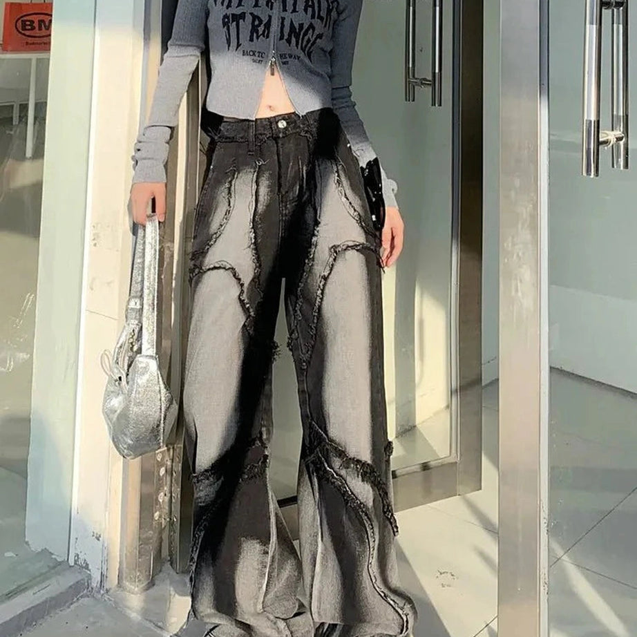 Y2k Vintage Baggy High Waist Jeans