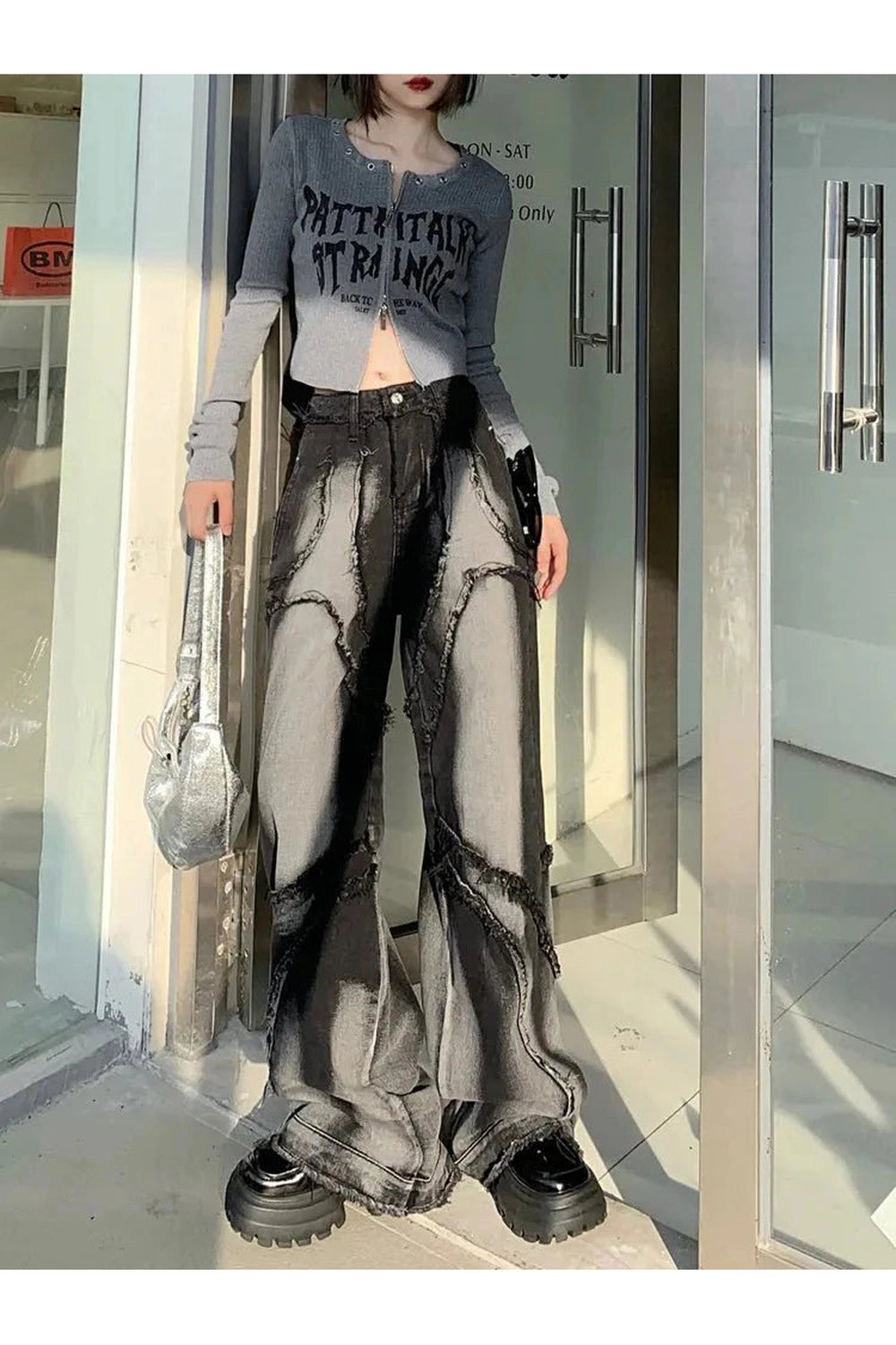 Y2k Vintage Baggy High Waist Jeans