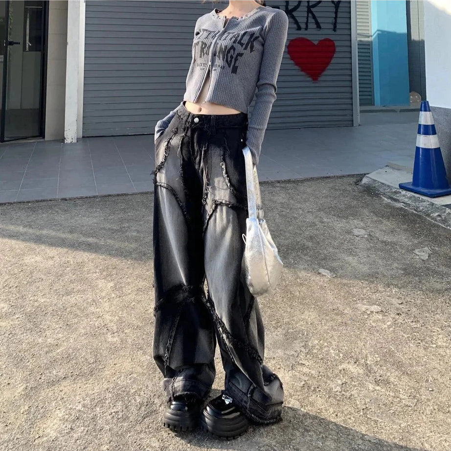 Y2k Vintage Baggy High Waist Jeans