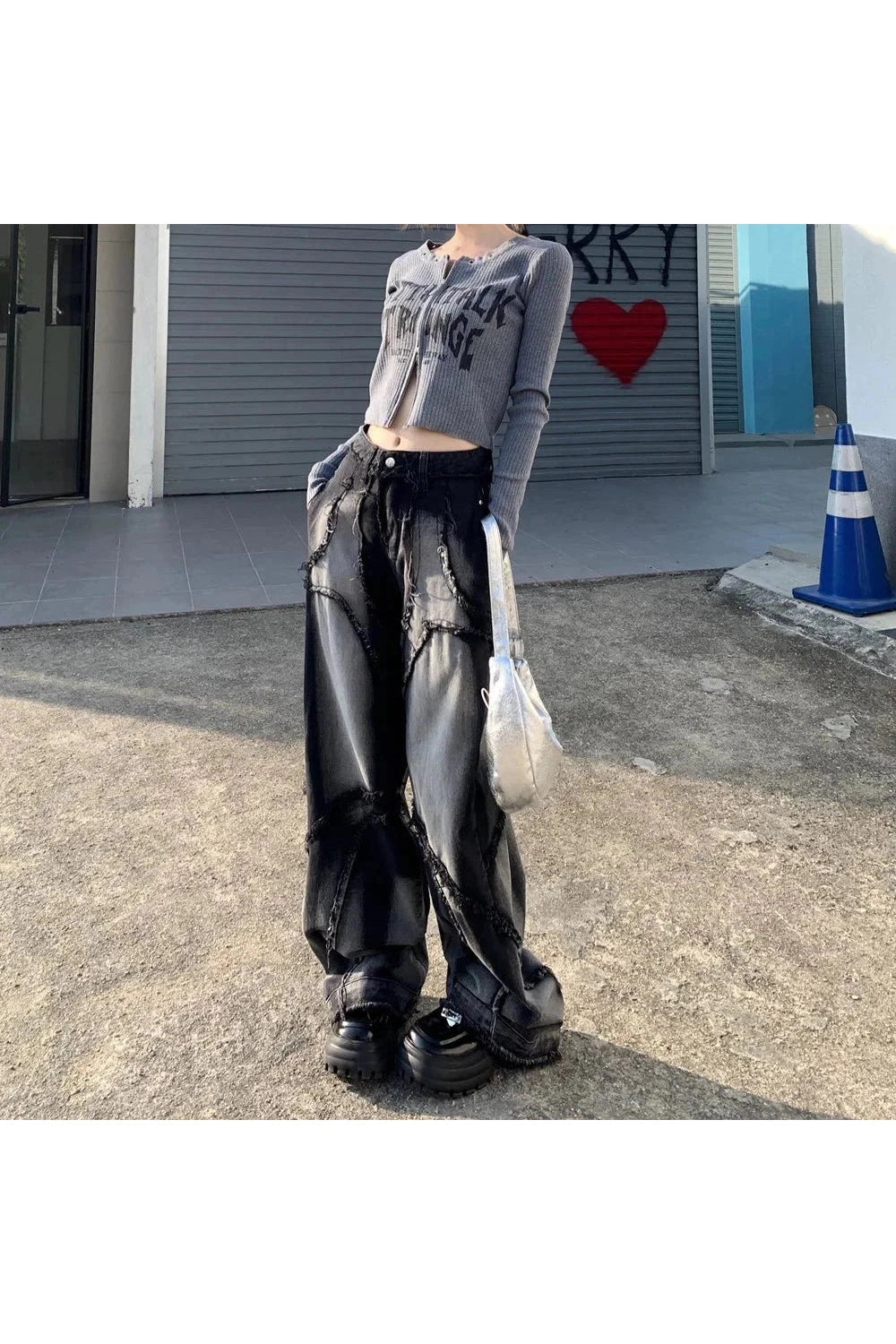 Y2k Vintage Baggy High Waist Jeans