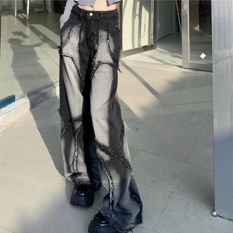 Y2k Vintage Baggy High Waist Jeans