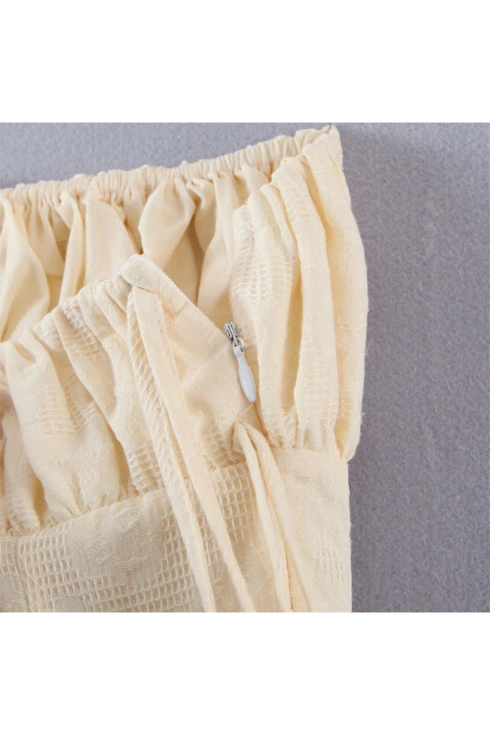 Y2k Vintage Beige Midi Dress