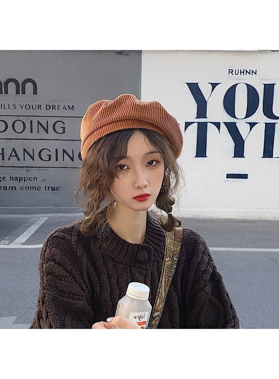 Y2k Vintage Beret Hat