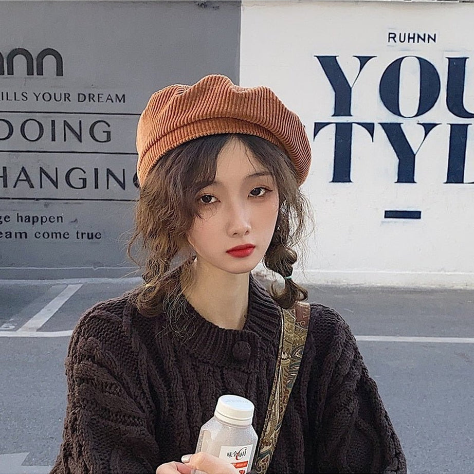 Y2k Vintage Beret Hat