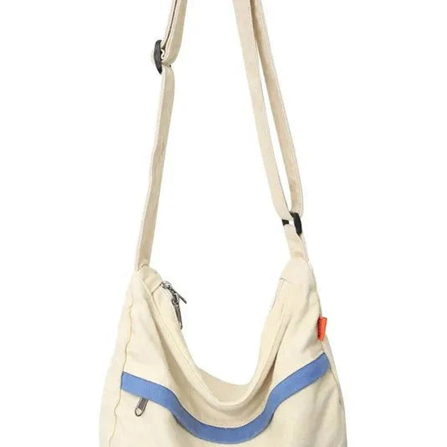 Y2k Vintage Canvas Korean Messenger Handbag