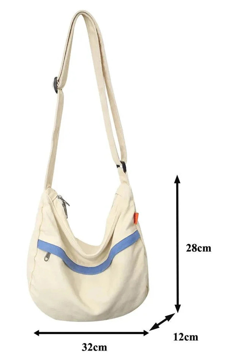 Y2k Vintage Canvas Korean Messenger Handbag