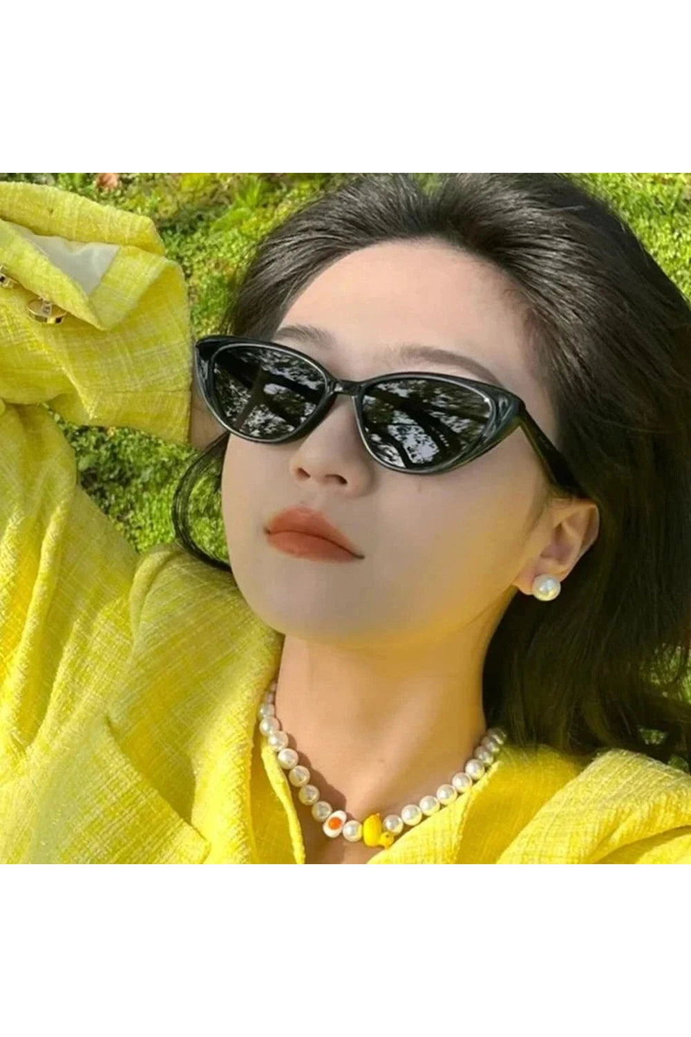 Y2k Vintage Cat Eye Sunglasses