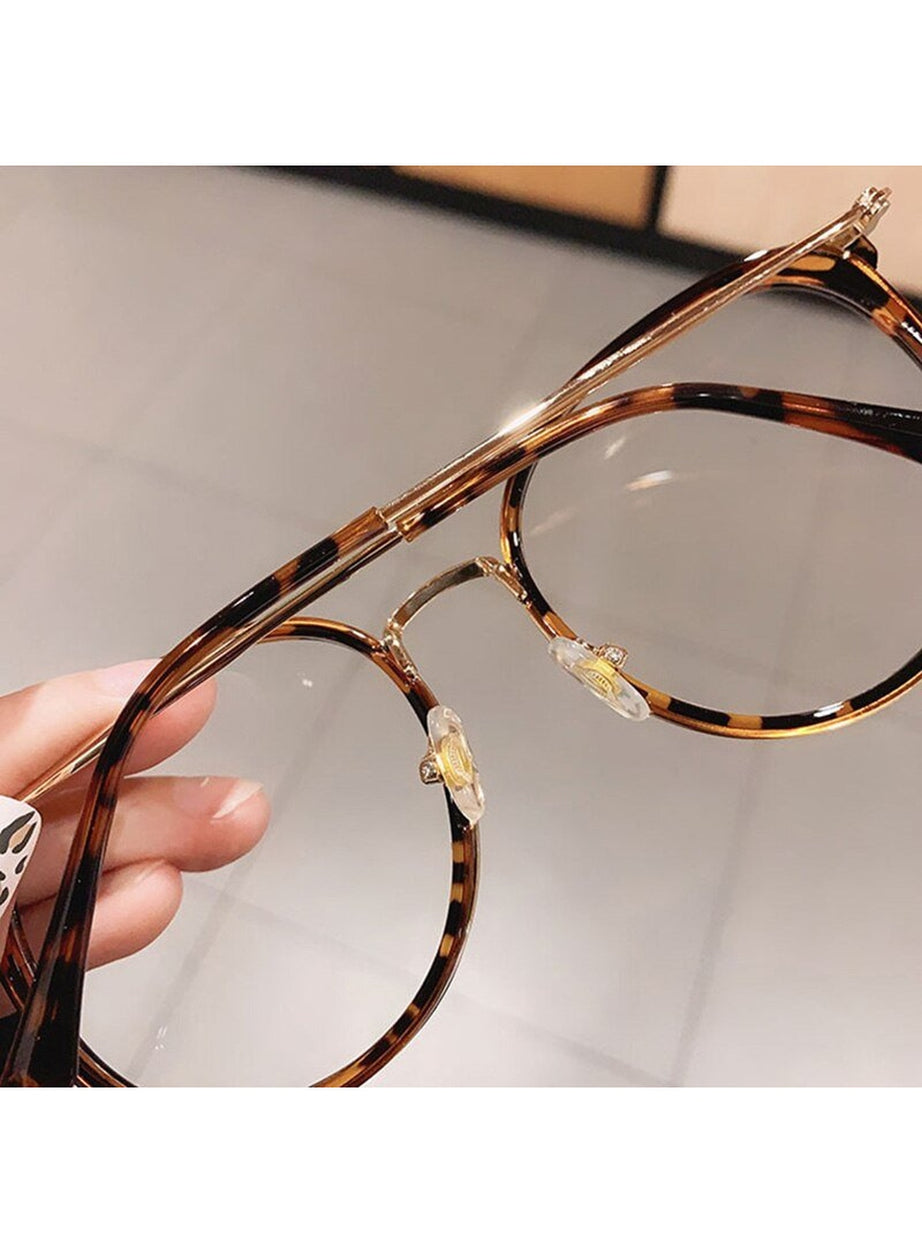 Y2k Vintage Clear Lens Glasses