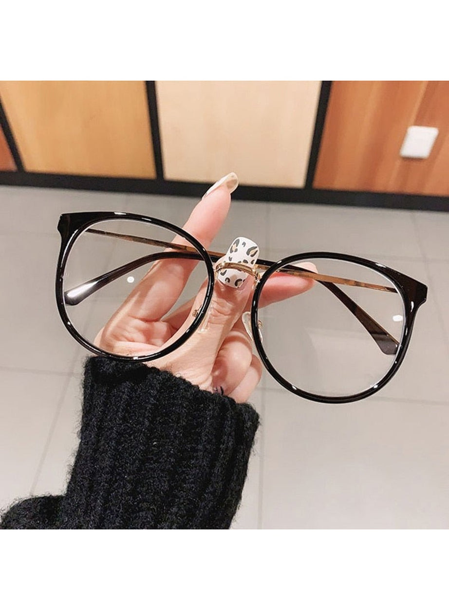 Y2k Vintage Clear Lens Glasses