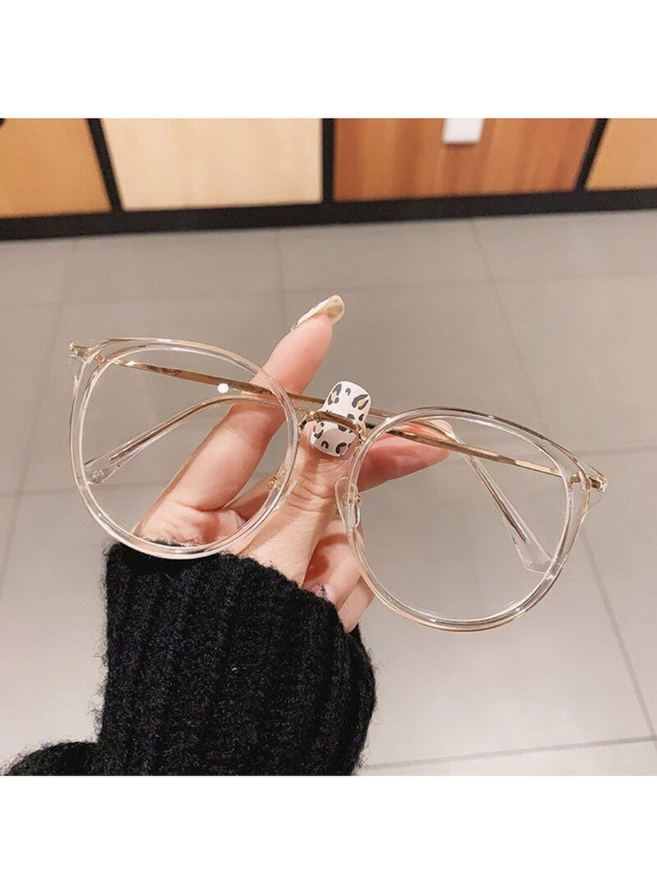 Y2k Vintage Clear Lens Glasses