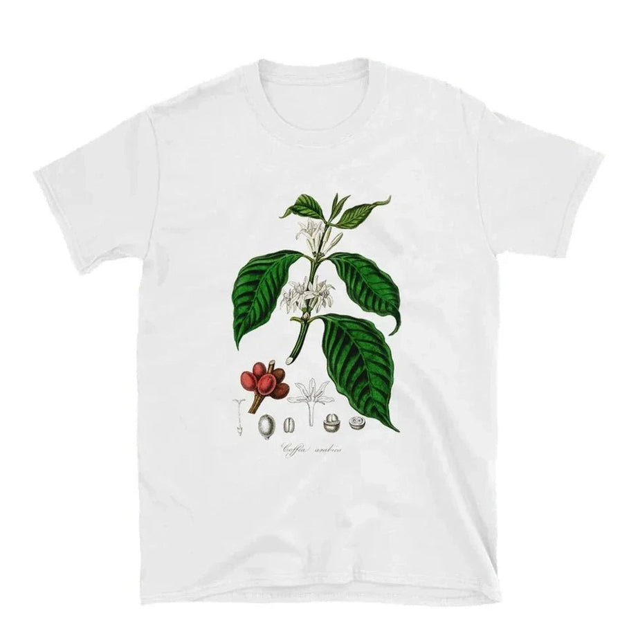 Y2k Vintage Coffee Plant Graphic Women's T-Shirt