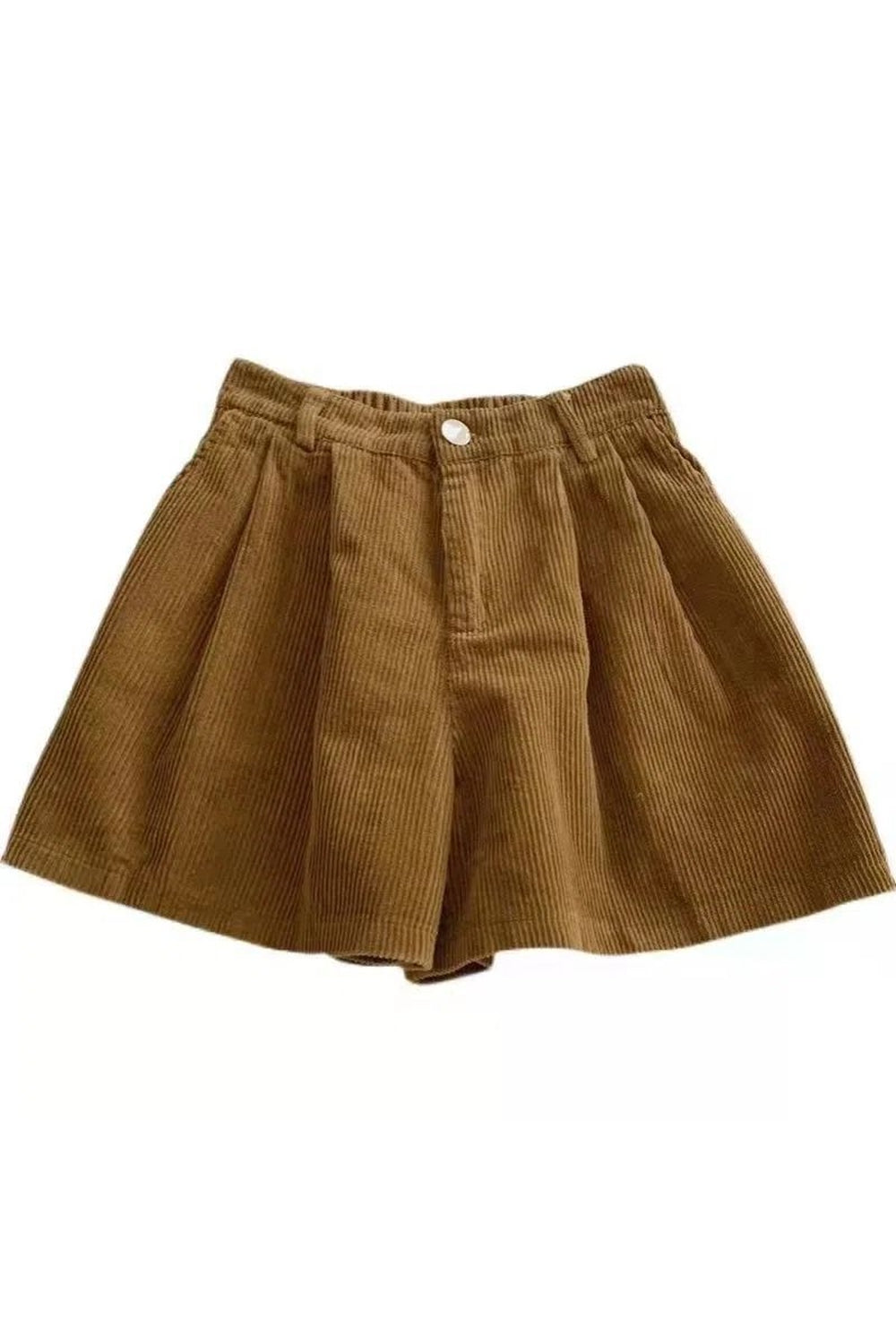 Y2k Vintage Corduroy High Waist Shorts