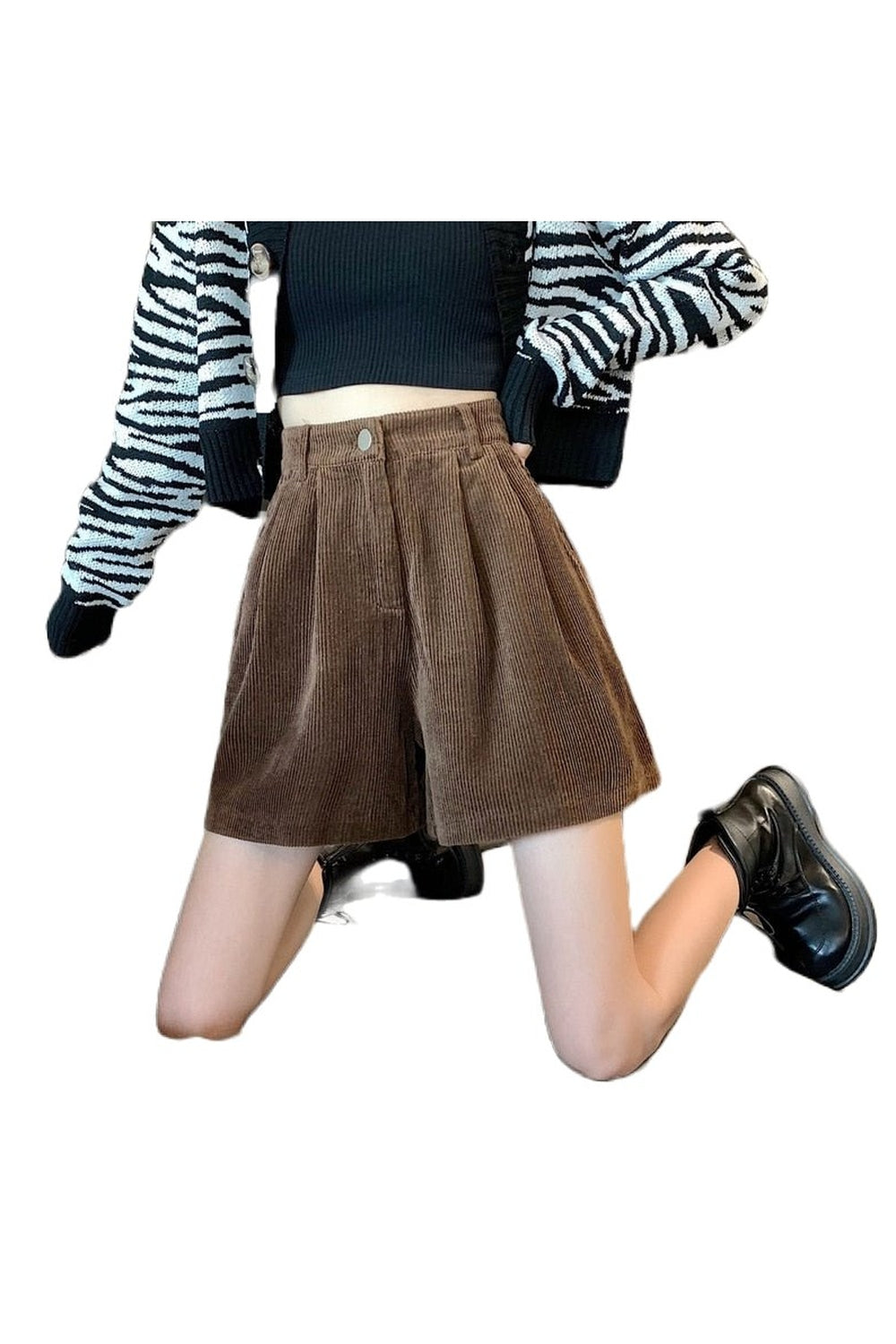 Y2k Vintage Corduroy Shorts