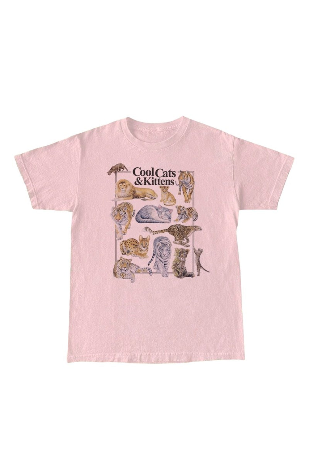 Y2k Vintage Feline Lover T-shirt