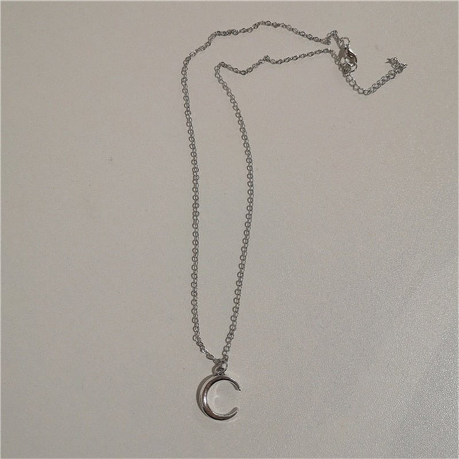 Y2k Vintage Goth Heart Chain Necklace