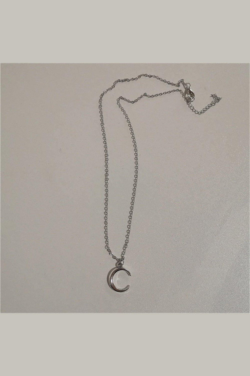 Y2k Vintage Goth Heart Chain Necklace