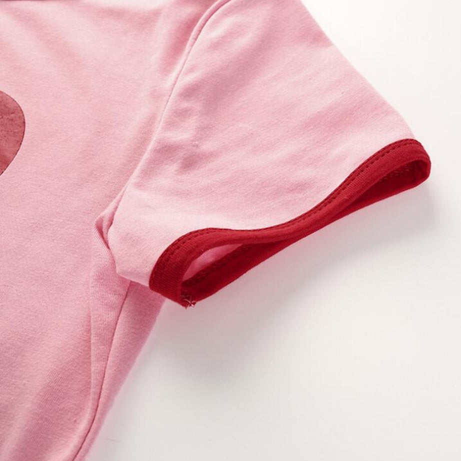 Y2k Vintage Heart Crop Top