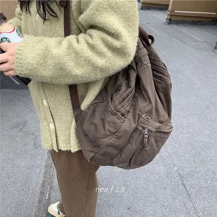 Y2k Vintage High-Capacity Backpack