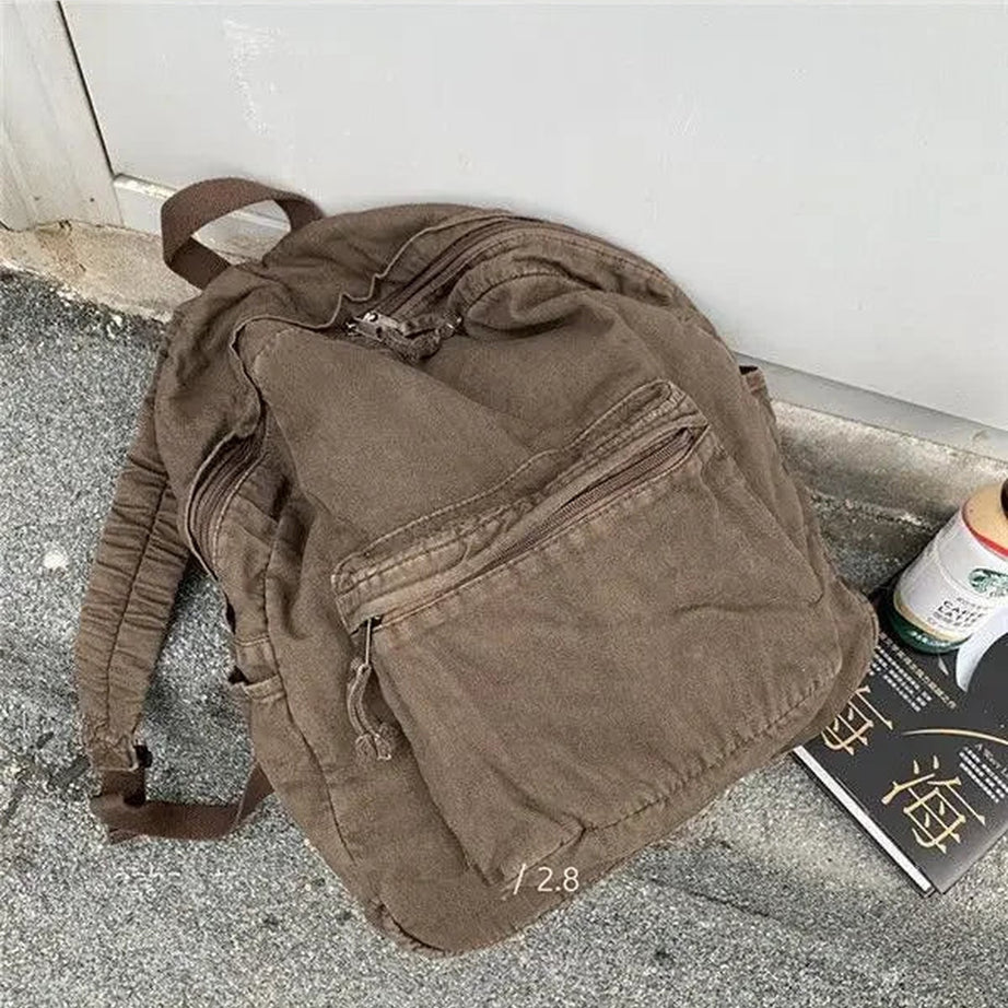 Y2k Vintage High-Capacity Backpack