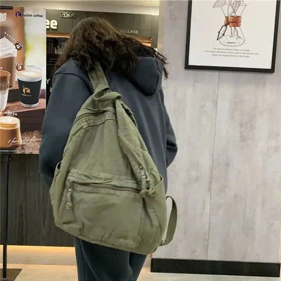 Y2k Vintage High-Capacity Backpack