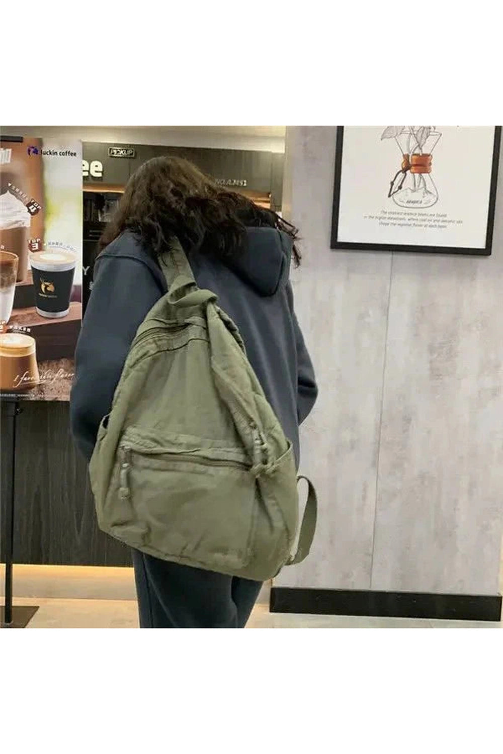 Y2k Vintage High-Capacity Backpack