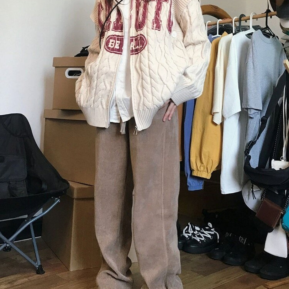 Y2k Vintage Hooded Cardigan