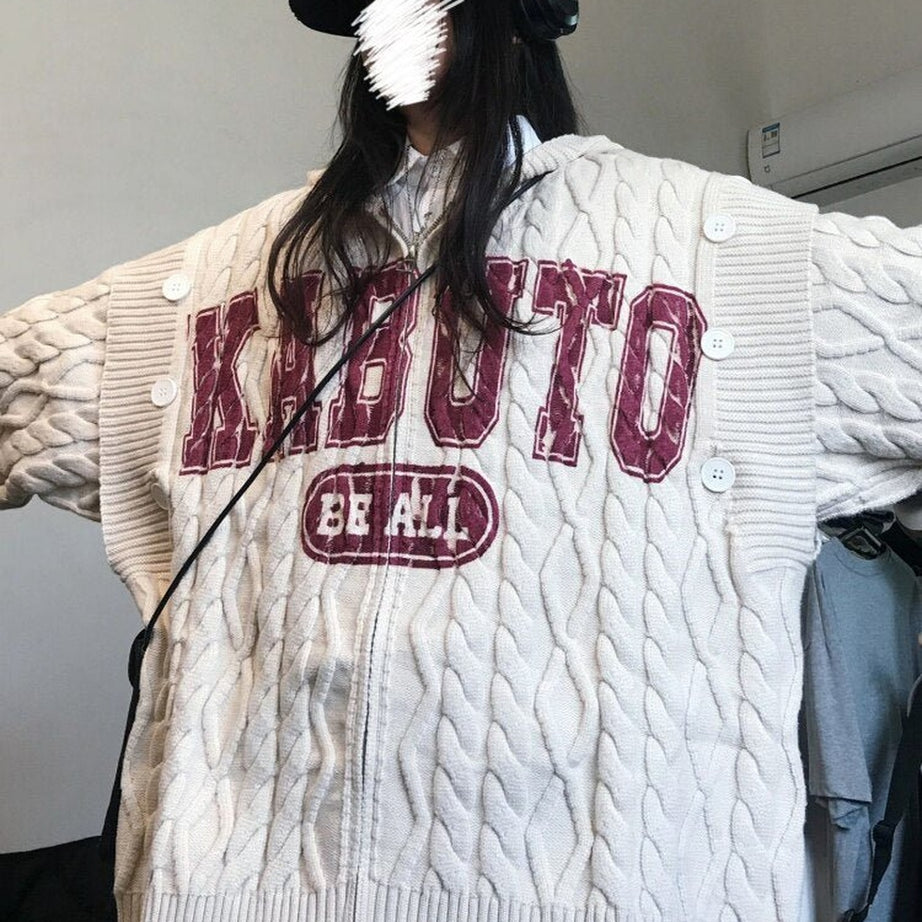 Y2k Vintage Hooded Cardigan