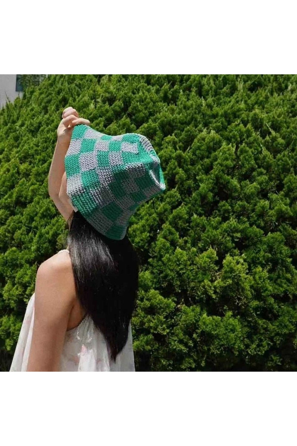 Y2k Vintage Knit Sun Hat