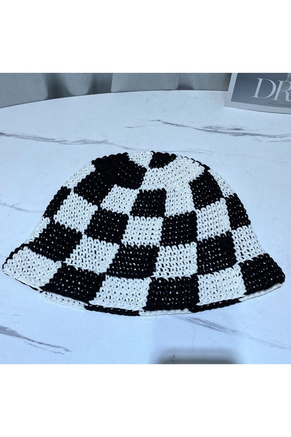 Y2k Vintage Knit Sun Hat