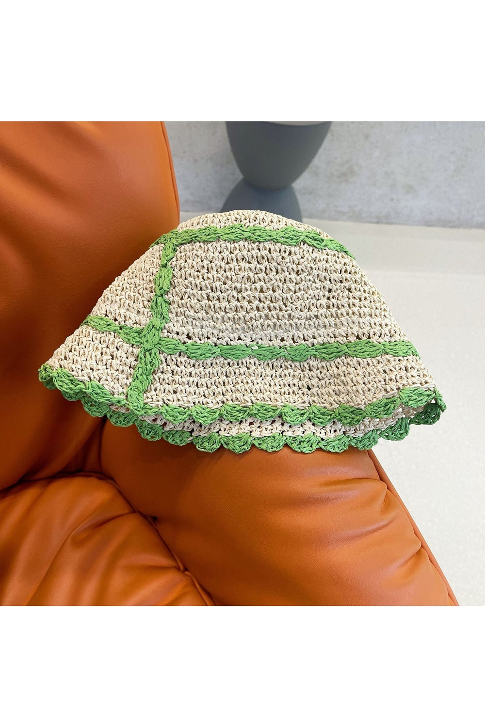 Y2k Vintage Knit Sun Hat