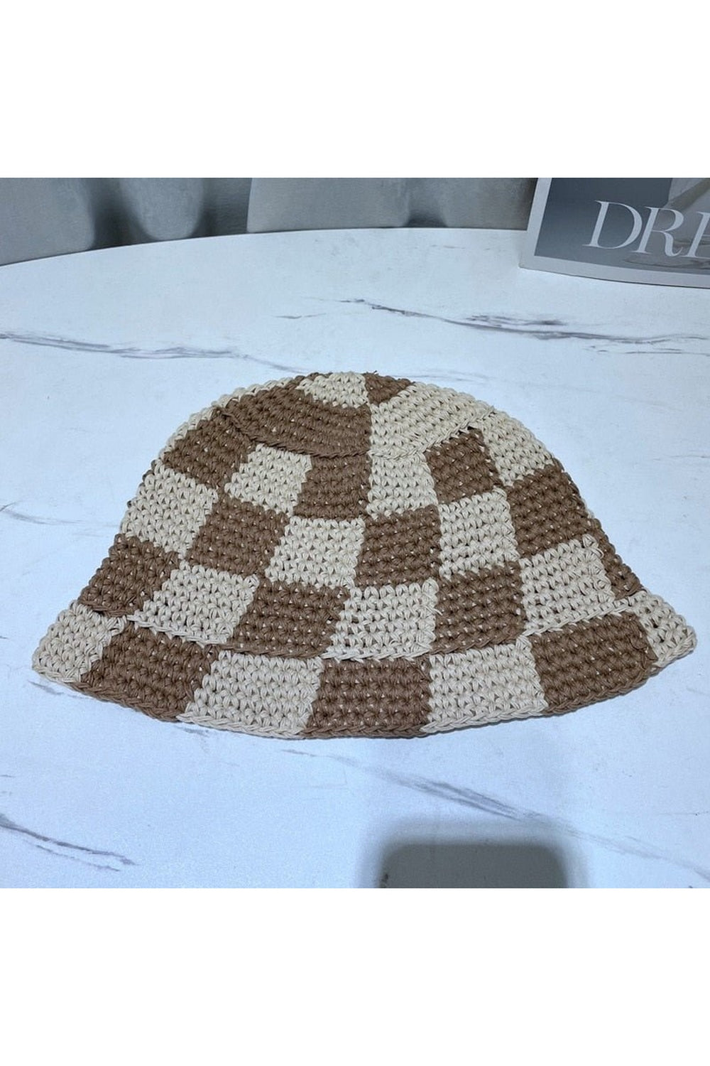 Y2k Vintage Knit Sun Hat