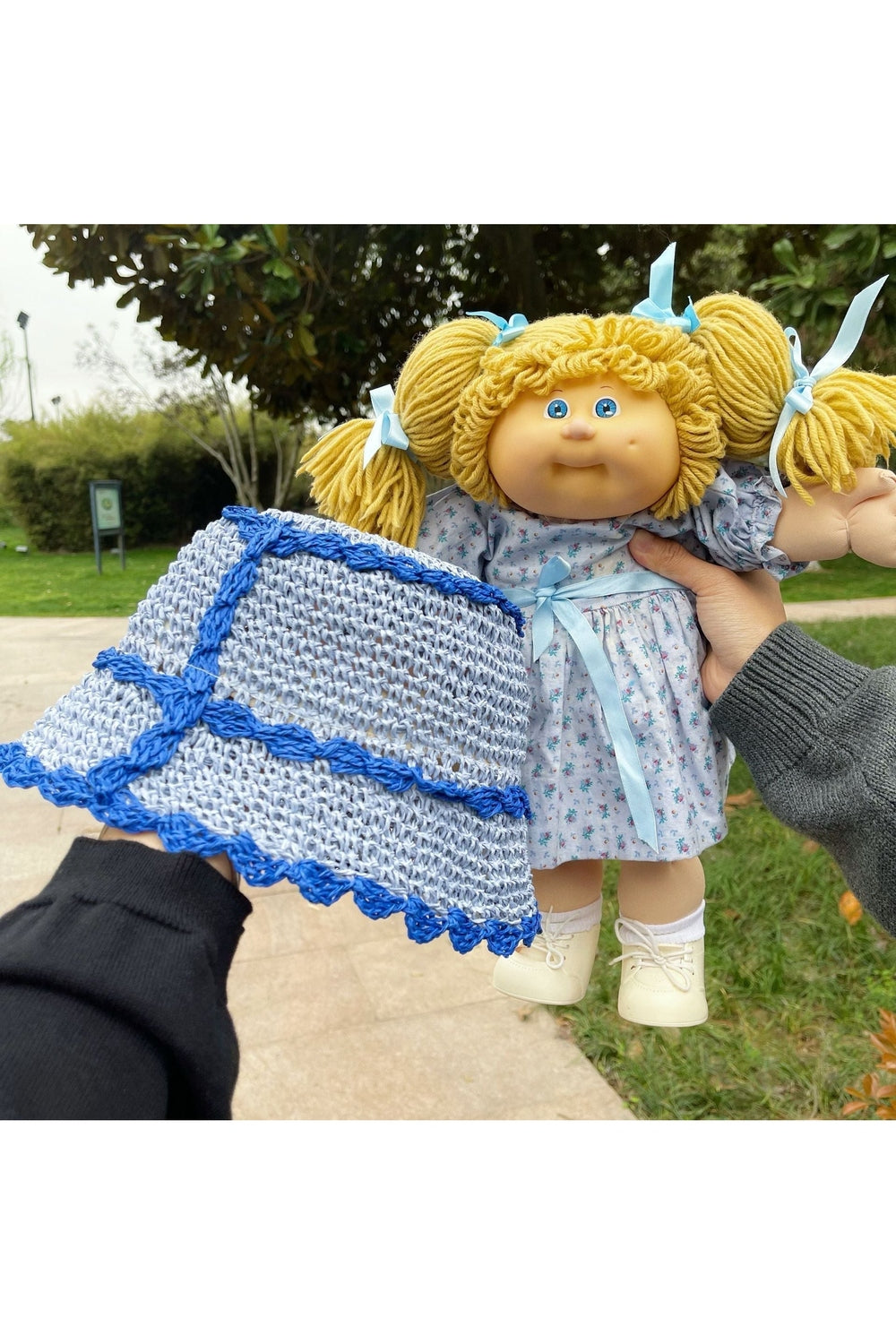 Y2k Vintage Knit Sun Hat