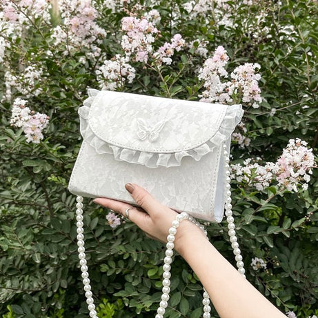 Vintage Lace Retro Crossbody Bag - Bags