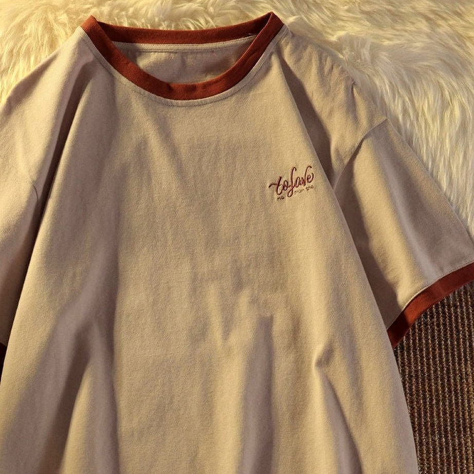 Y2k Vintage Short-sleeved T-shirt