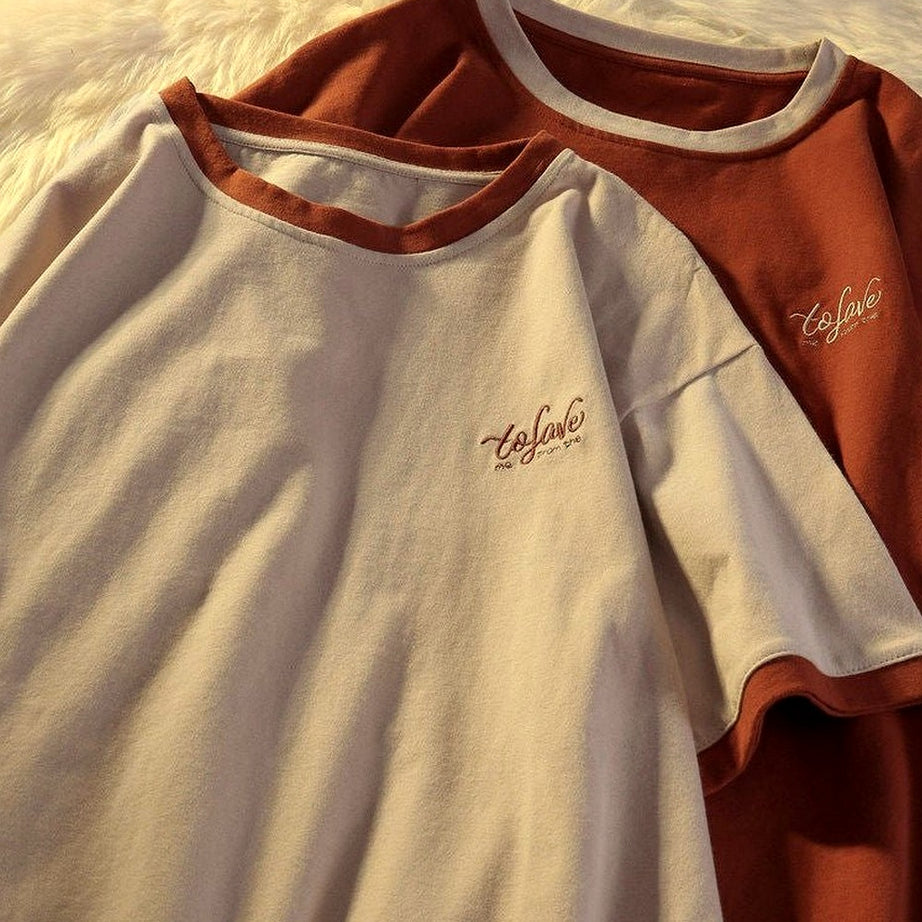 Y2k Vintage Short-sleeved T-shirt