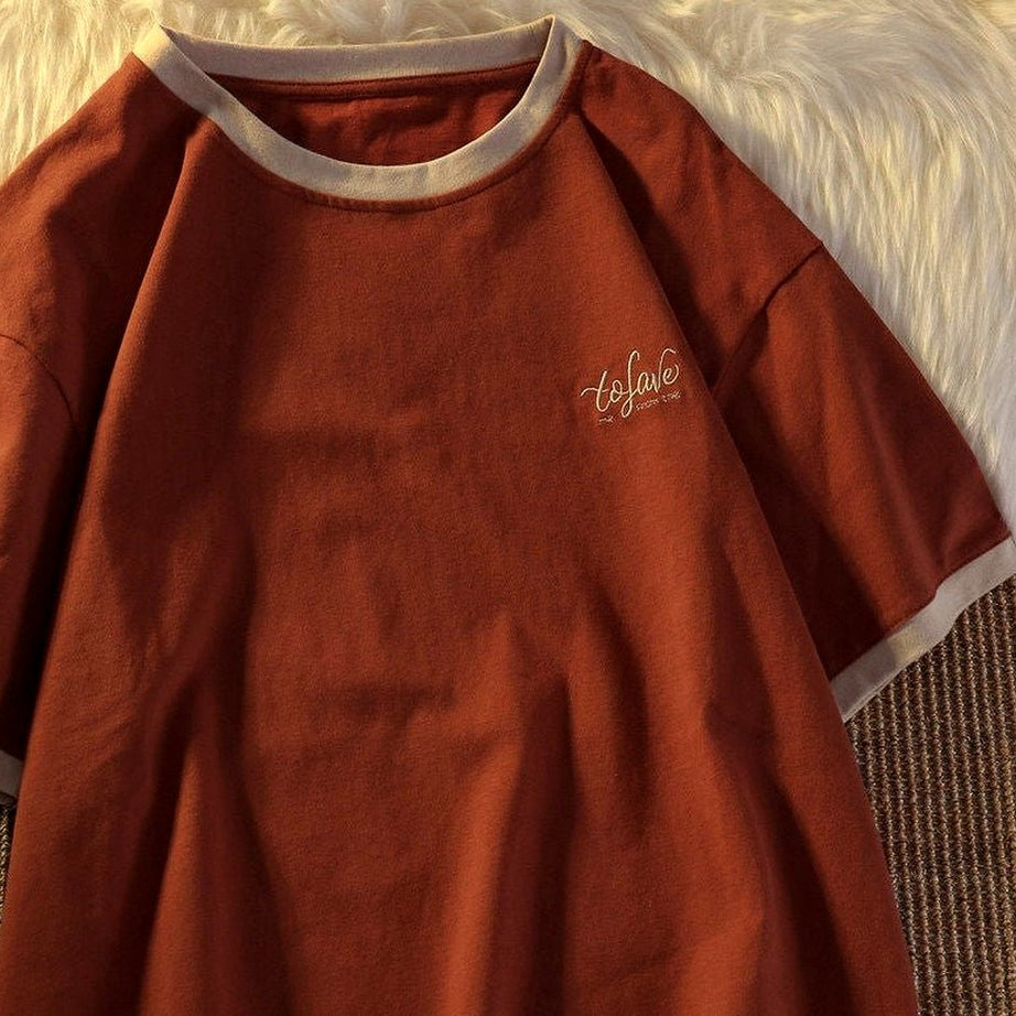Y2k Vintage Short-sleeved T-shirt