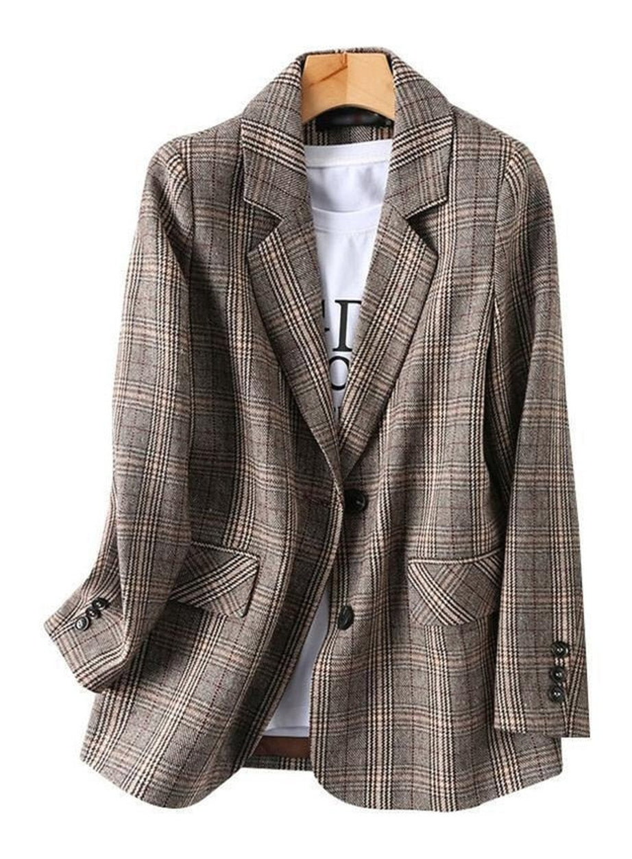 Y2k Vintage Single Breasted Office Blazer