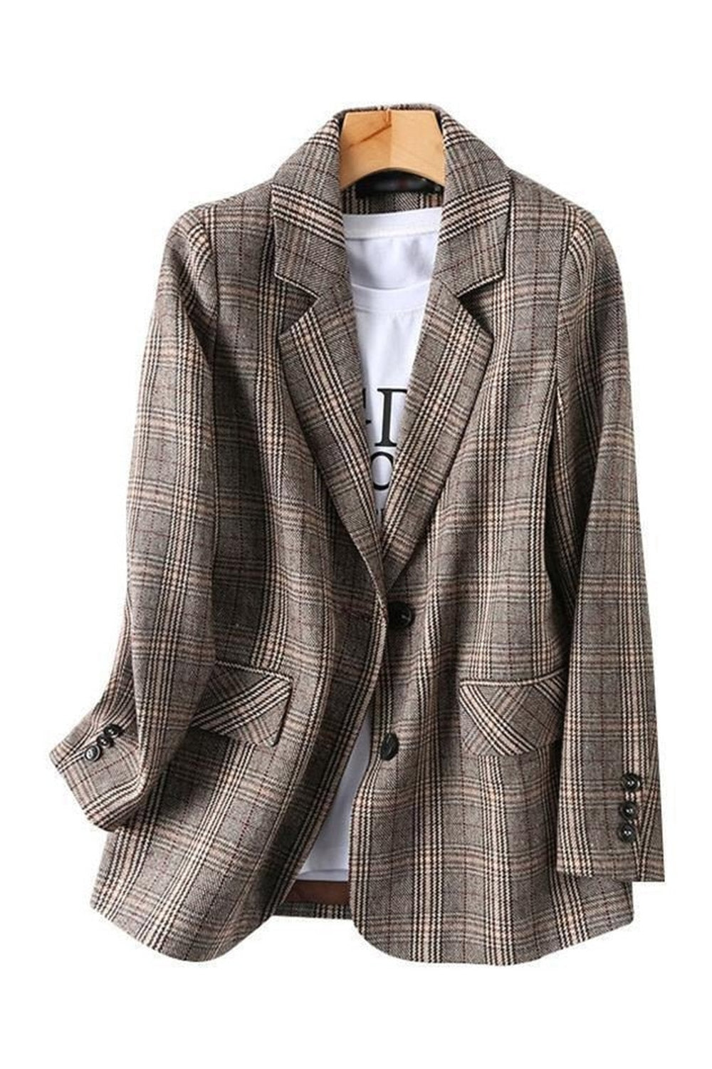 Y2k Vintage Single Breasted Office Blazer