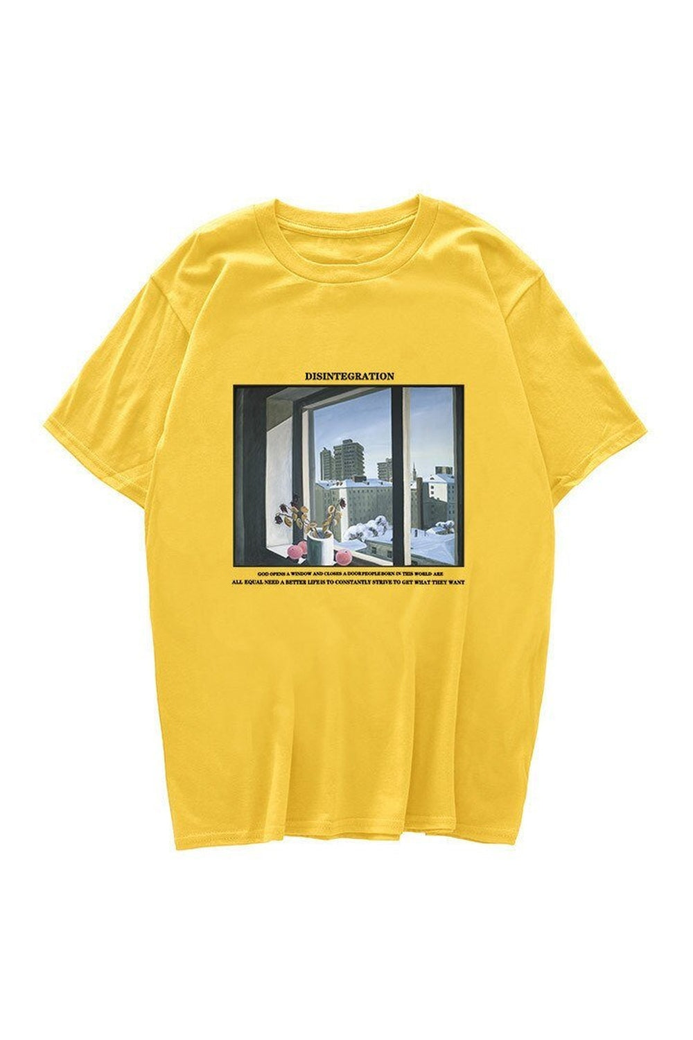 Y2k Vintage T-shirt with window print