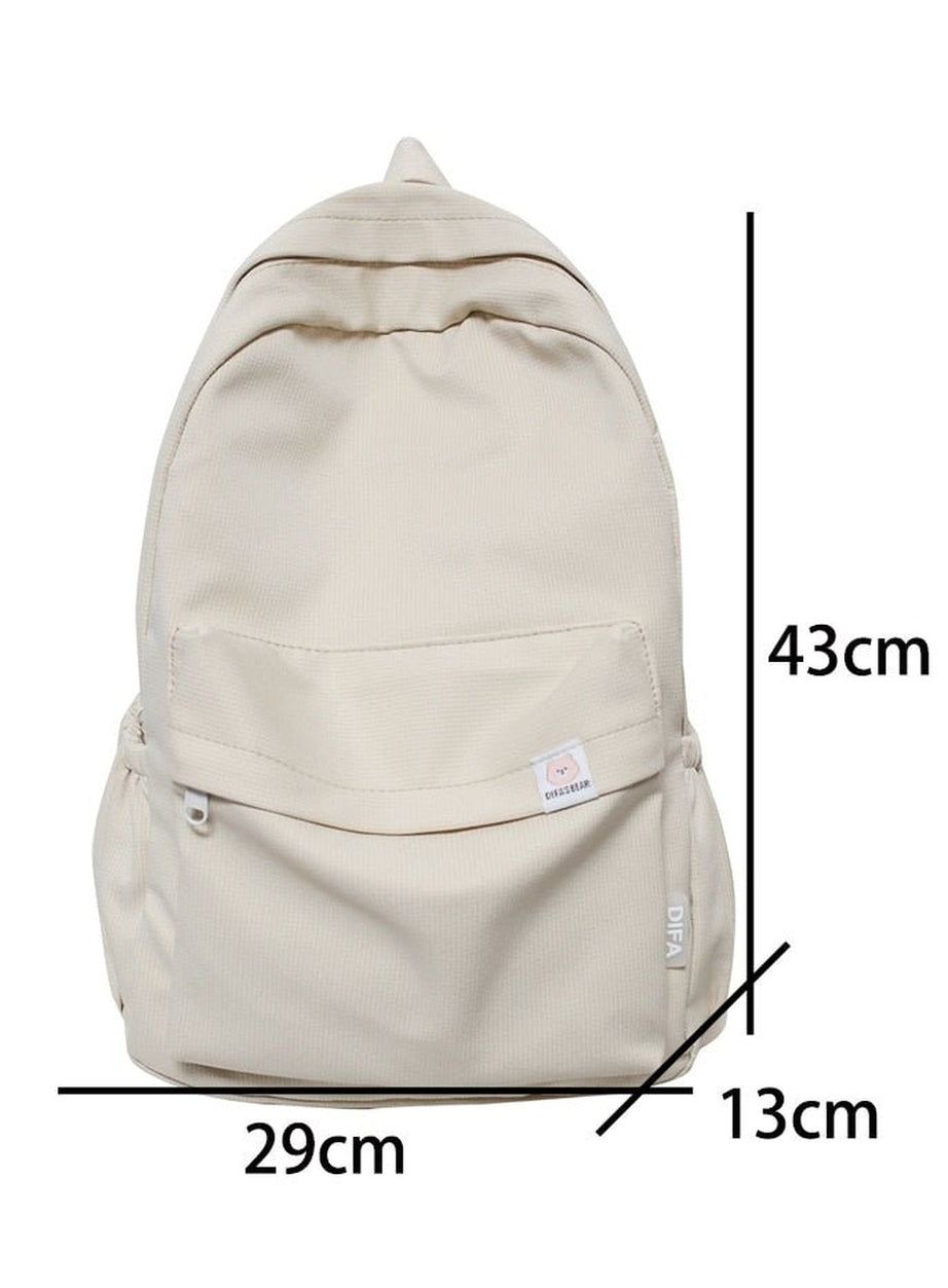 Y2k Waterproof Nylon Travel Backpack
