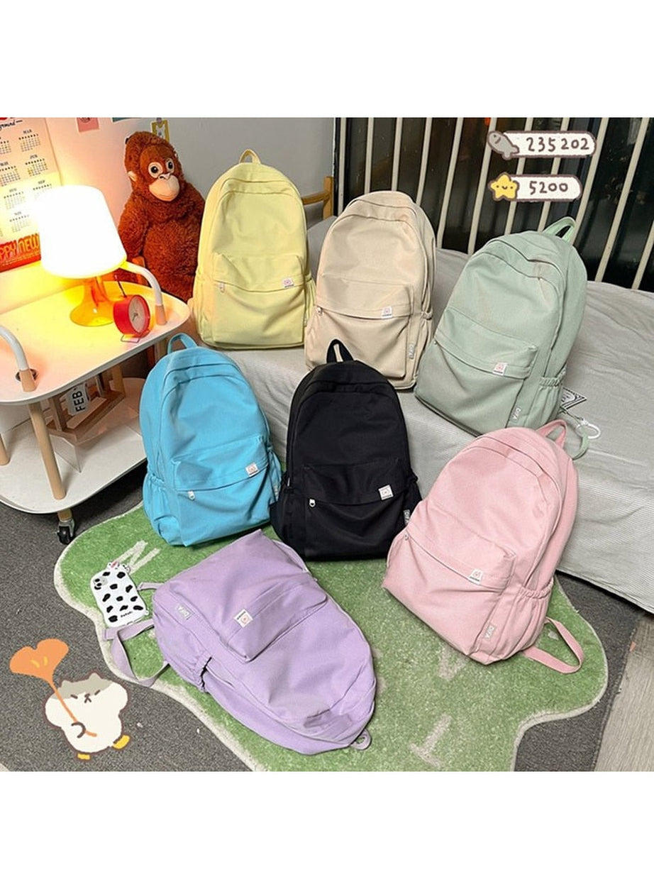 Y2k Waterproof Nylon Travel Backpack