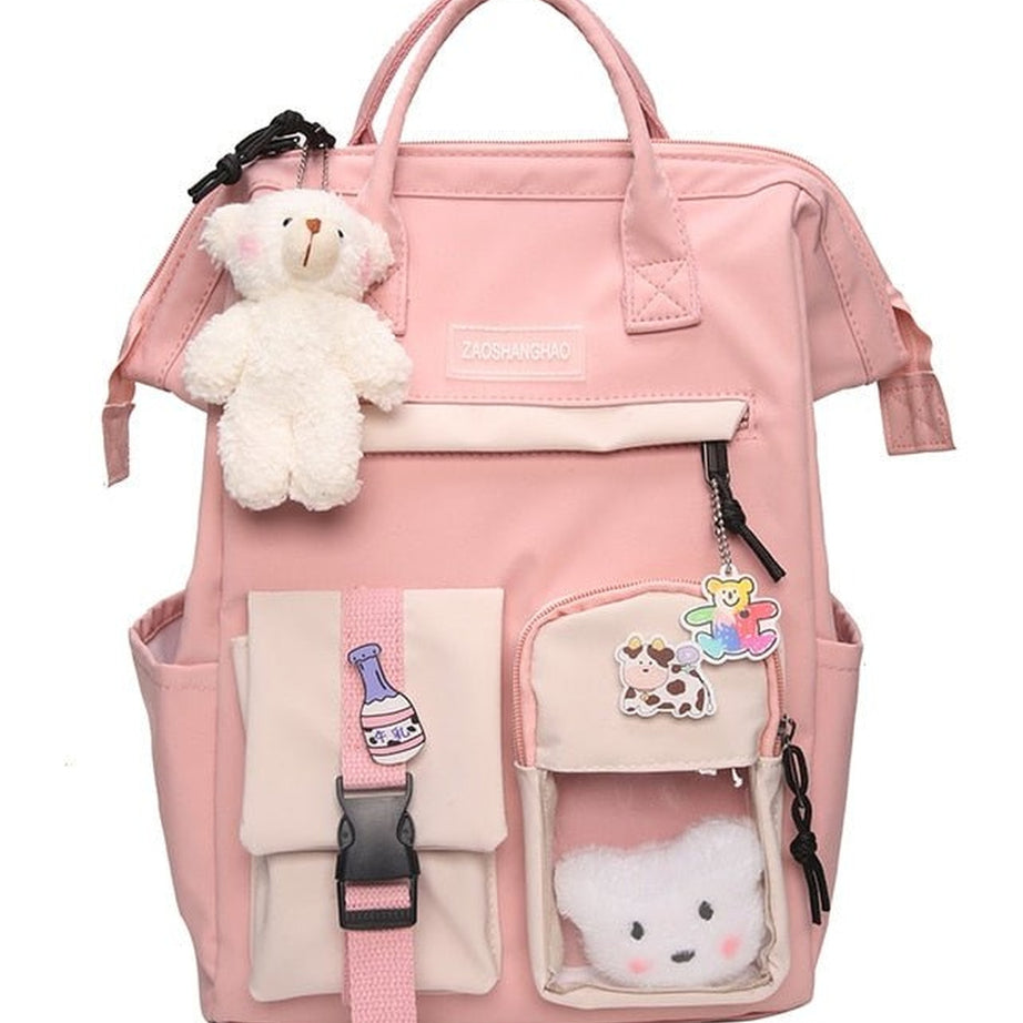 Y2k Waterproof Pastel Colors Cute Backpack