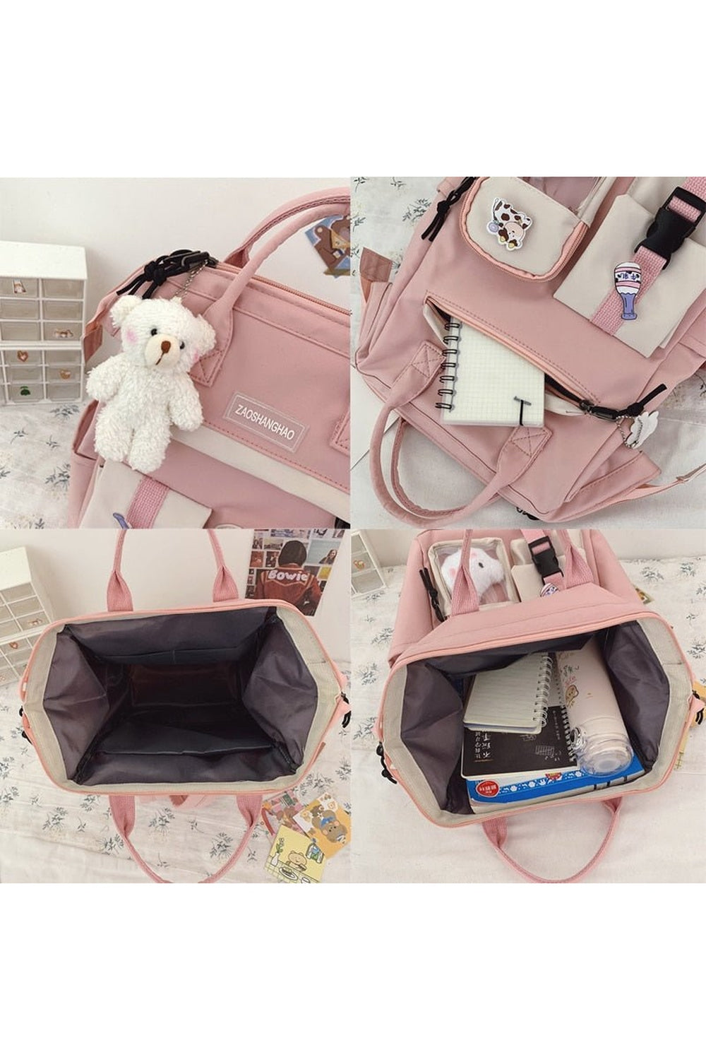 Y2k Waterproof Pastel Colors Cute Backpack