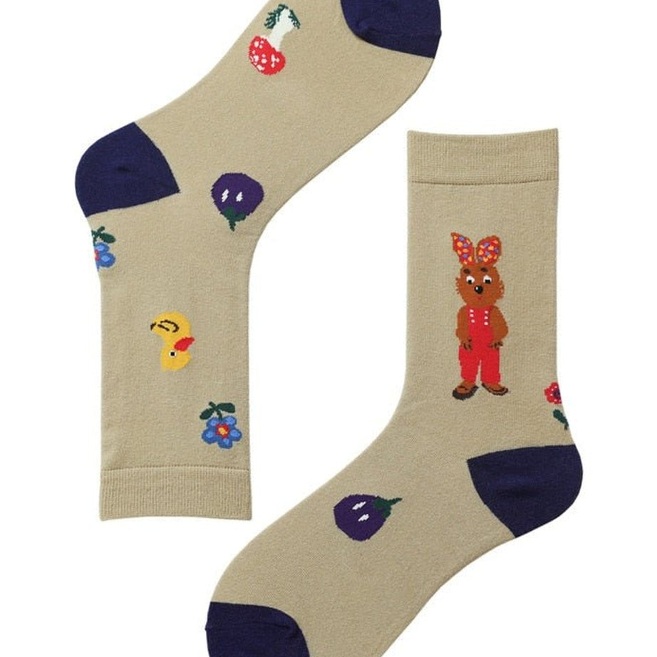 Y2k Weirdcore Fairy Tale Socks