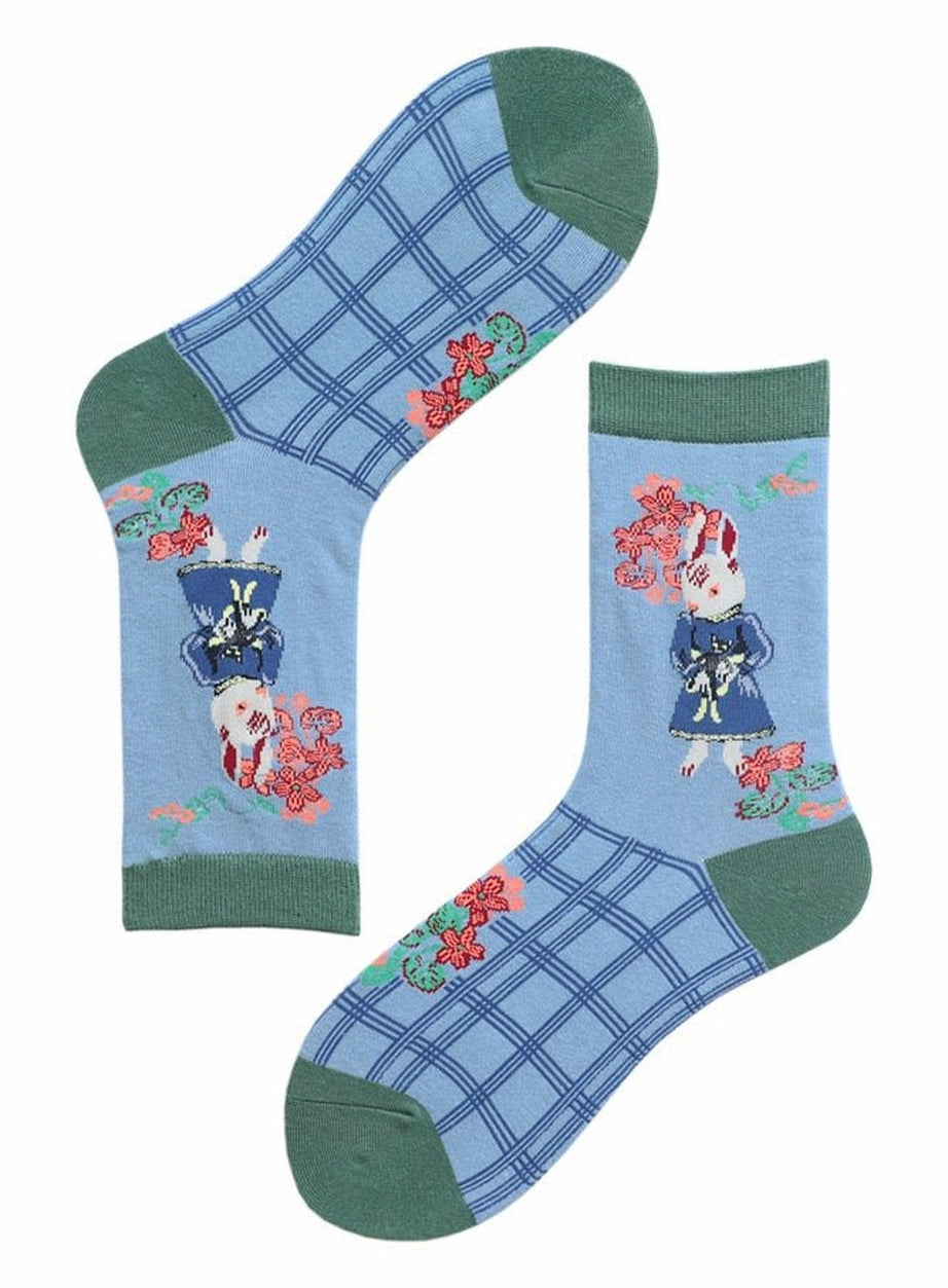 Y2k Weirdcore Fairy Tale Socks