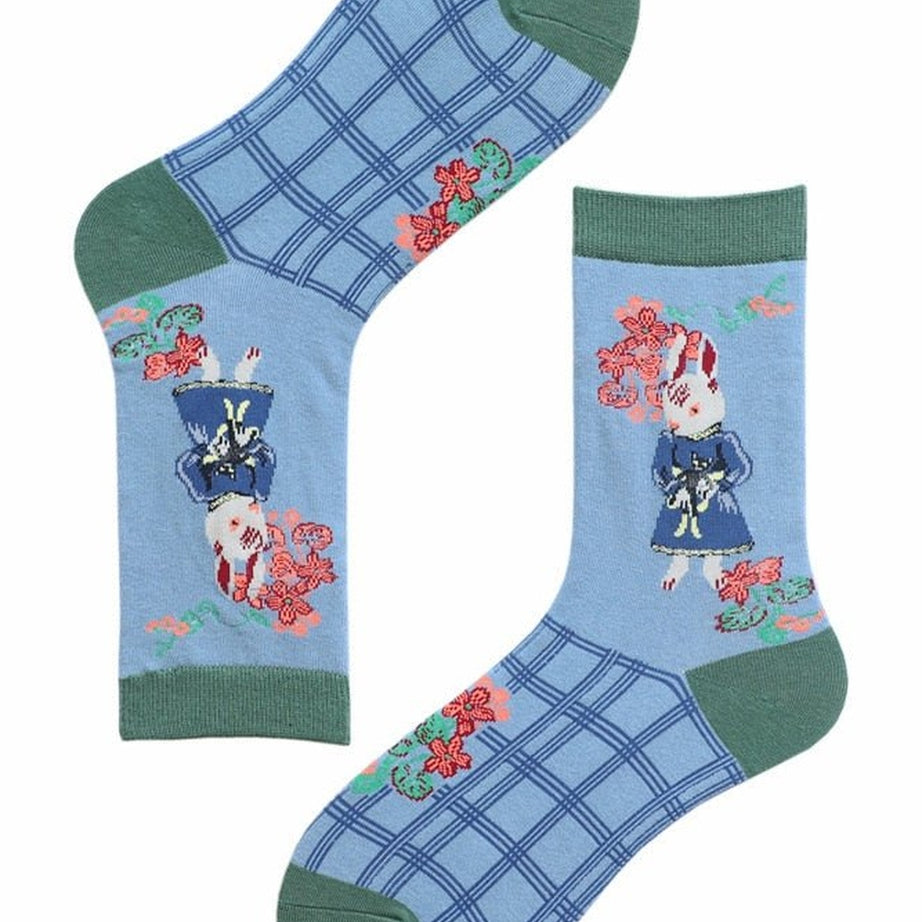 Y2k Weirdcore Fairy Tale Socks