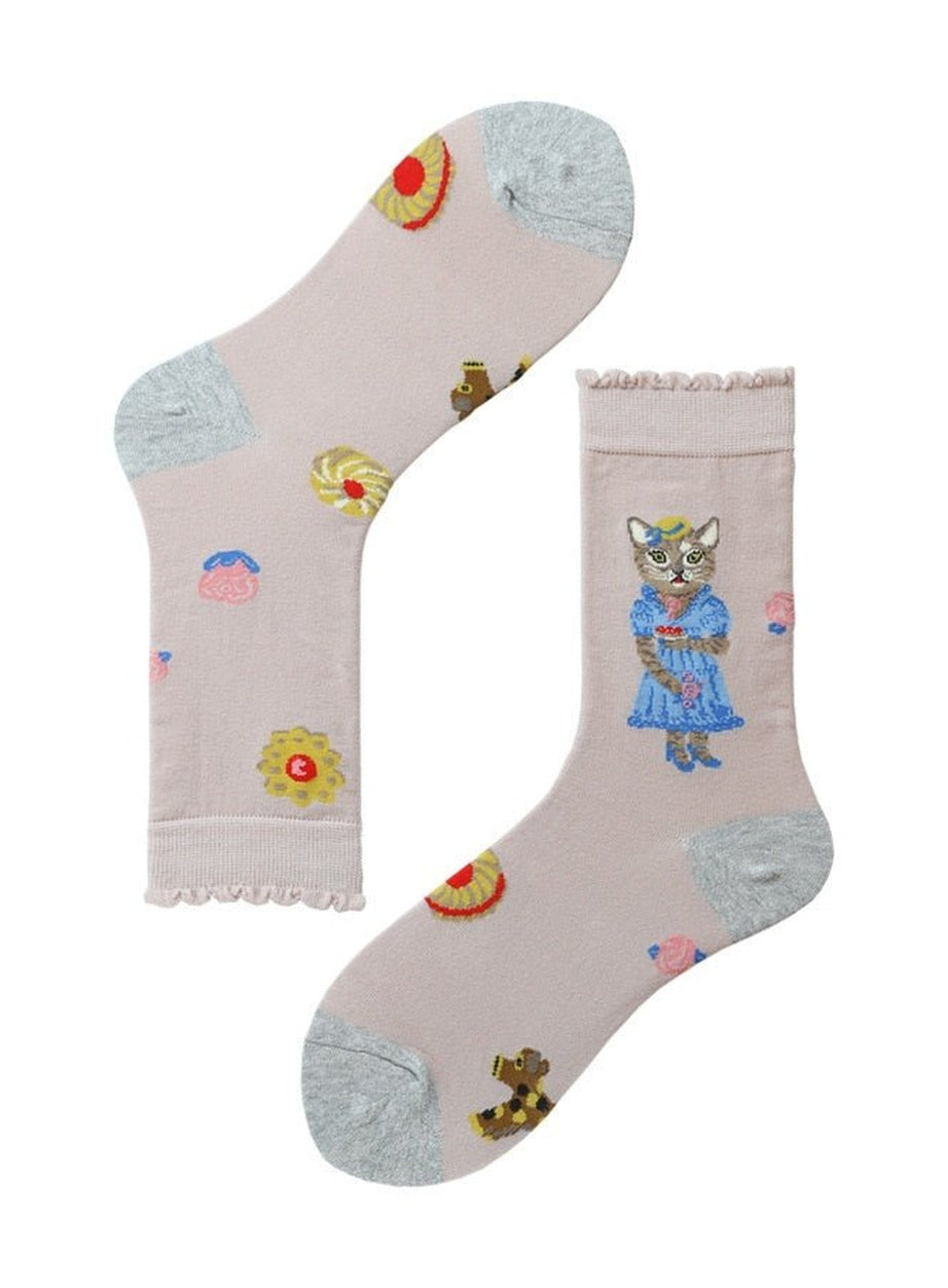 Y2k Weirdcore Fairy Tale Socks