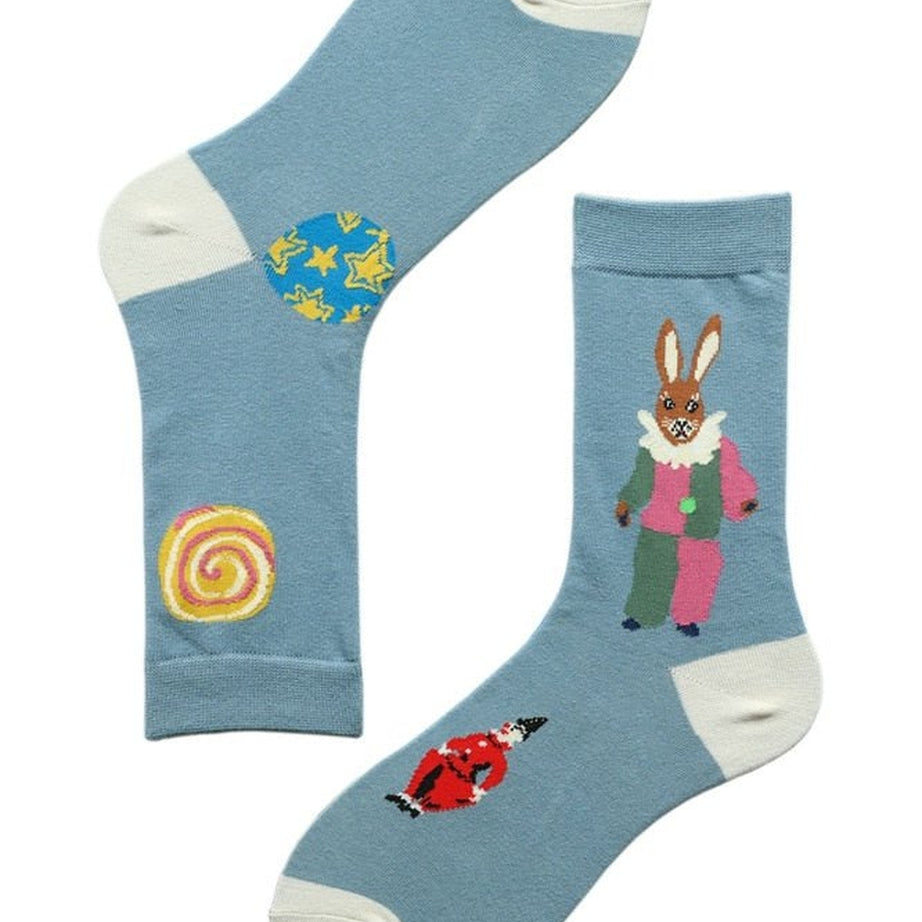 Y2k Weirdcore Fairy Tale Socks