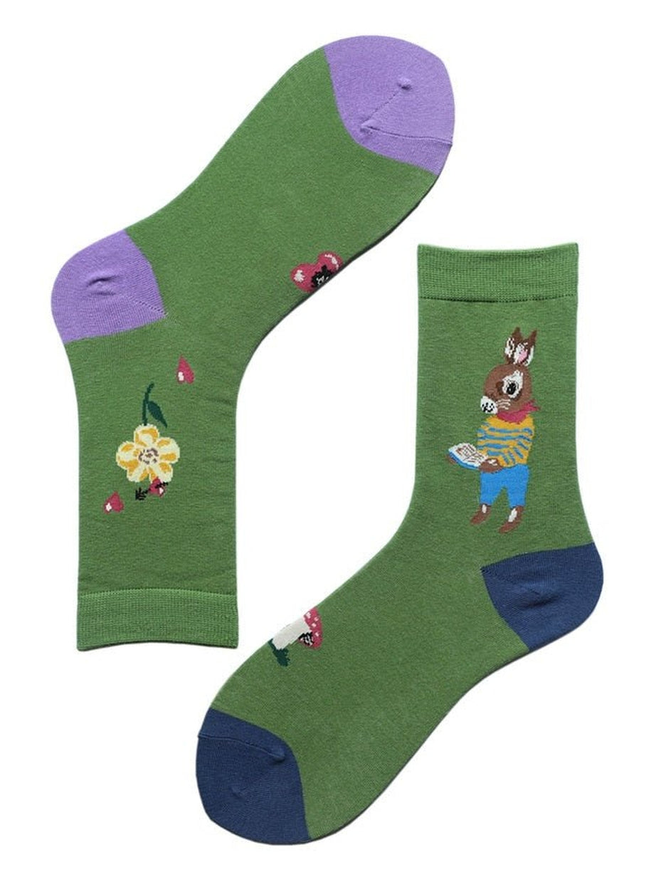 Y2k Weirdcore Fairy Tale Socks
